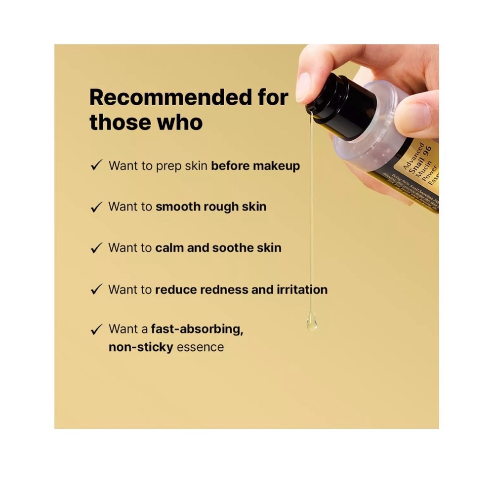COSRX Advanced Snail 96 Mucin Power Essence - White and Yellow - Picture 7 of 9